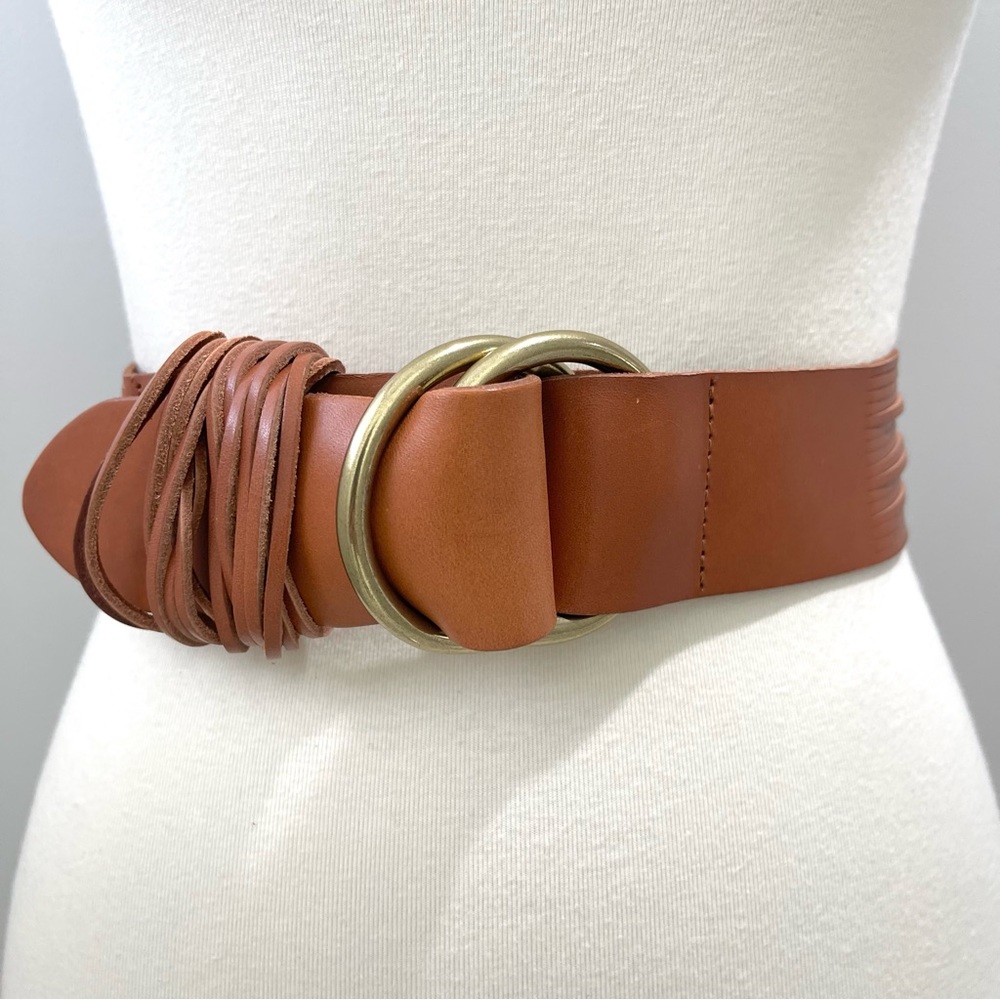 NWOT Anthropologie Tonya Double O-Ring Belt SIze XS/S